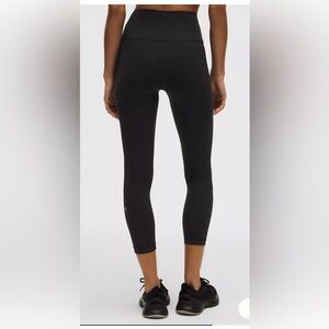 Size 4 Lululemon High Rise Wunder Train legging, black